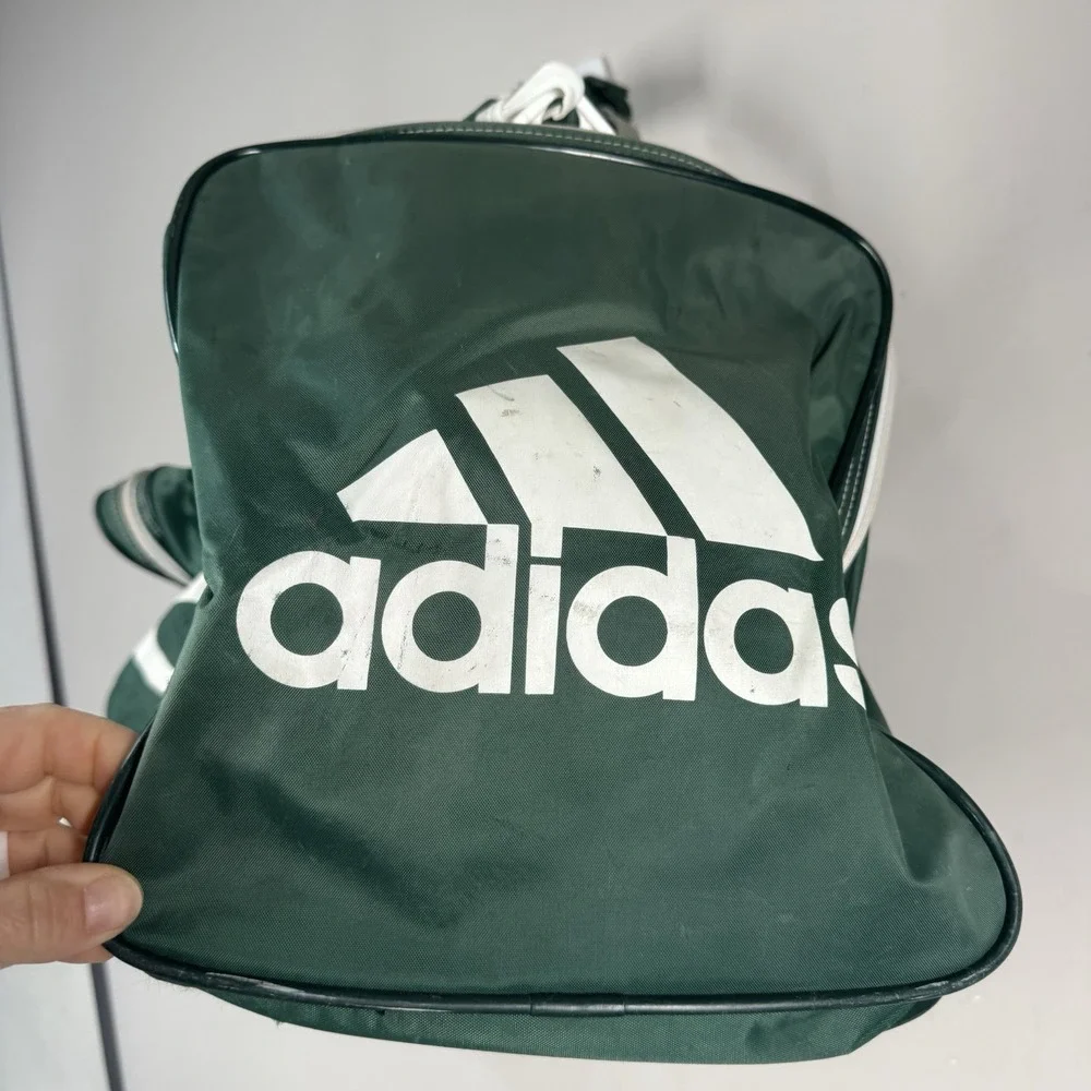 Vintage ADIDAS Large Green White 24